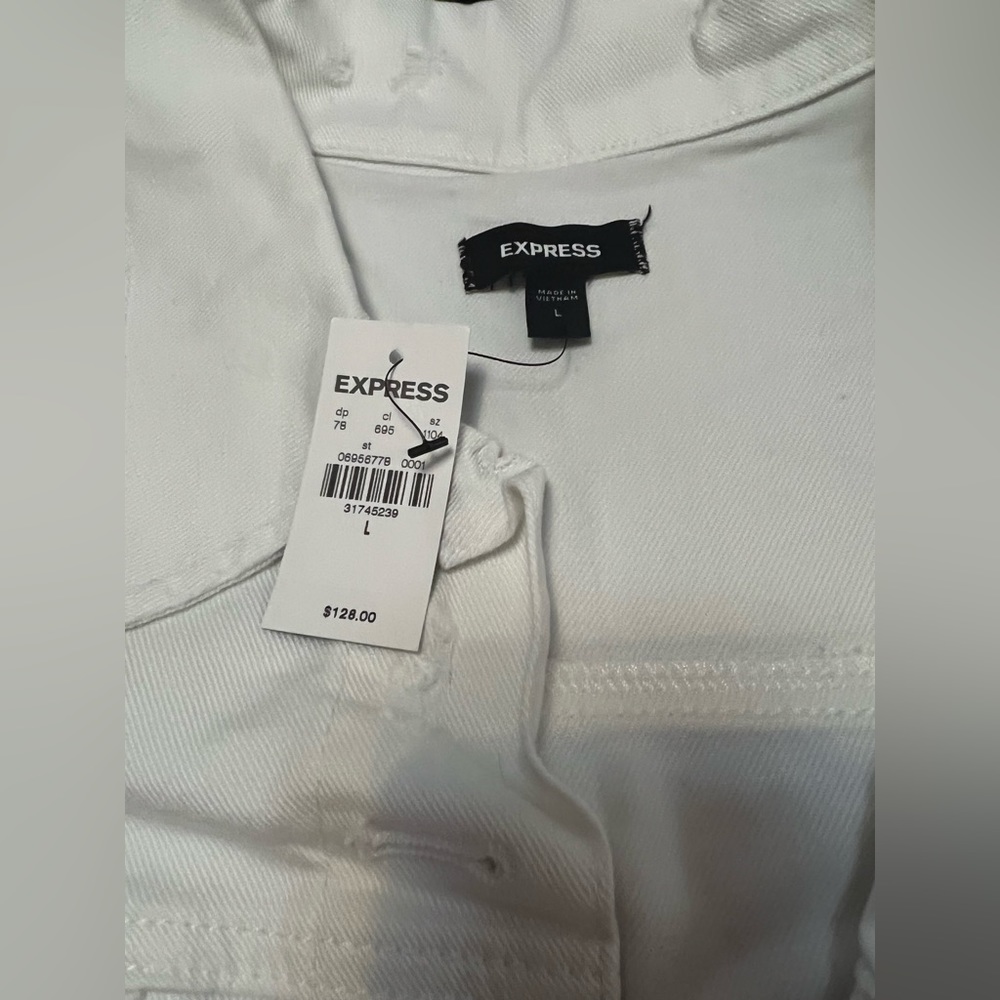 Express oversized cropped jacket - Picture 3 of 5